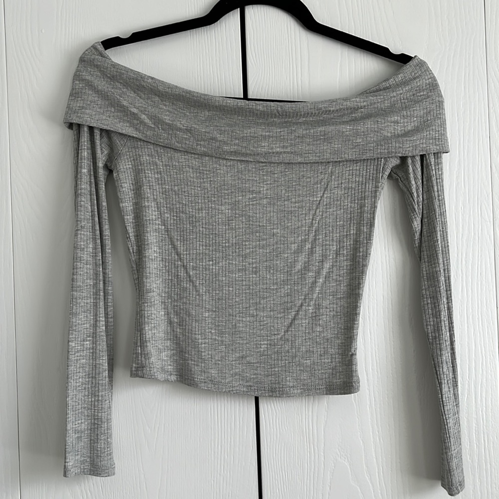 Off the shoulder shirt